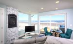 View Pointe, Cozy Fireplace in Living Area with Smart TV